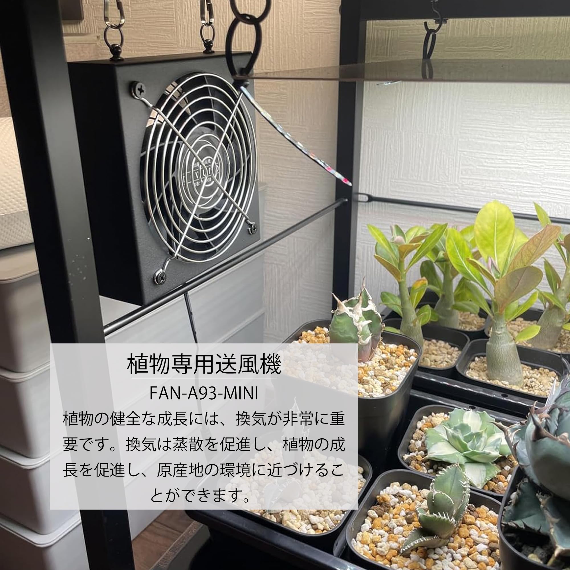 NIWUNO 植物専用送風機 Amazon | Niwuno オリジナル 植物専用送風機 ファン 換気扇 温度調節